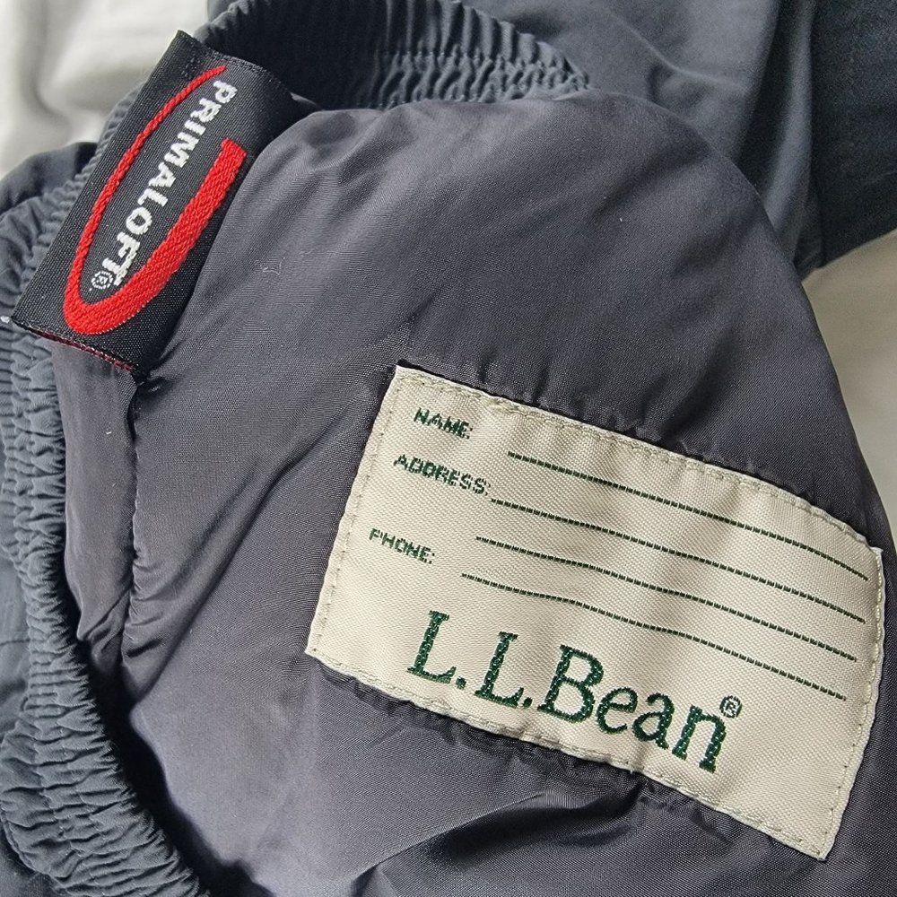 LL Bean Kids 6X-7 Black Snow Pants Winter Ski Snowboard Outdoors Casual - Picture 6 of 8